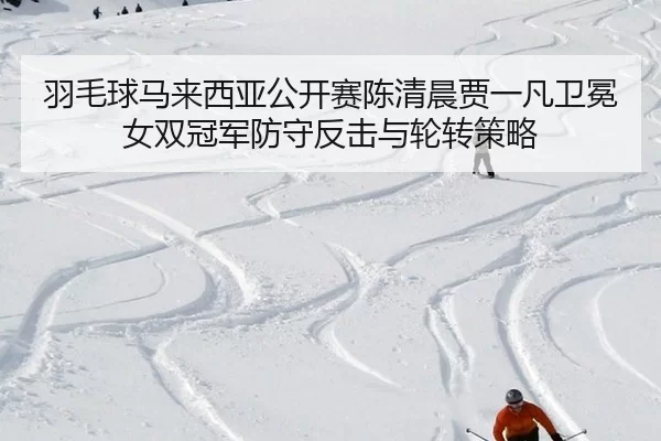 羽毛球马来西亚公开赛陈清晨贾一凡卫冕女双冠军防守反击与轮转策略